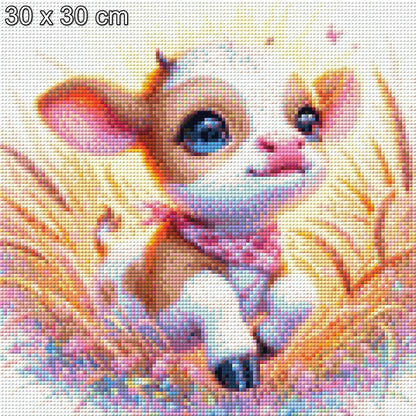 Rosalinde das Kälbchen - Diamond Painting