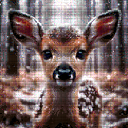 5D Diamond Painting - Bambi im Wald