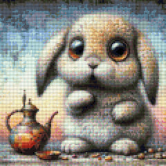 Meister Lampe - Diamond Painting