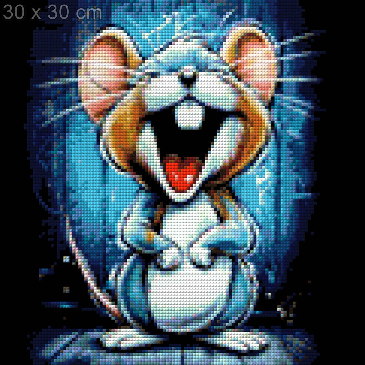 5D Diamond Painting - Lachende Maus