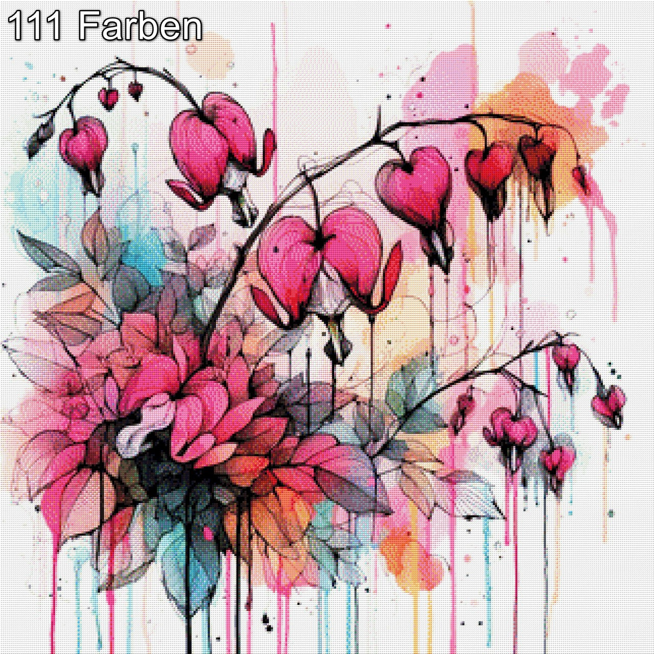 Pinkgeflüster - Diamond Painting