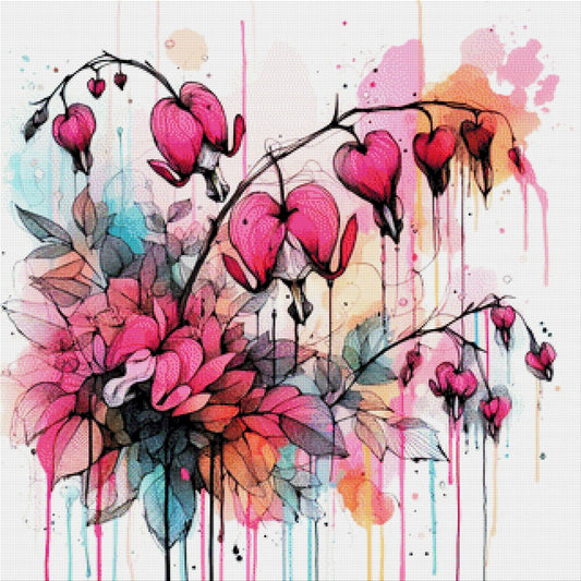 Pinkgeflüster - Diamond Painting