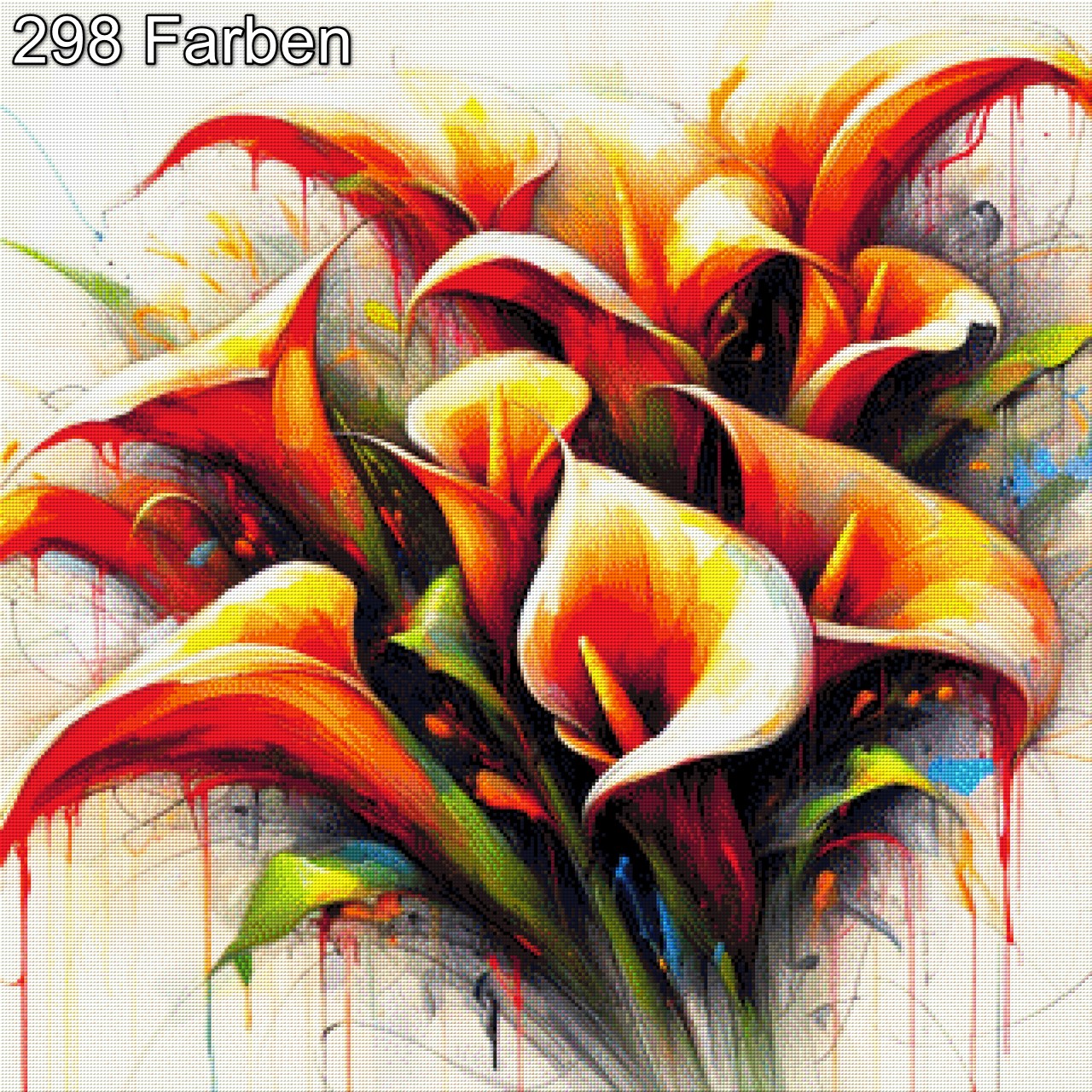 Calla-Flamme - Diamond Painting