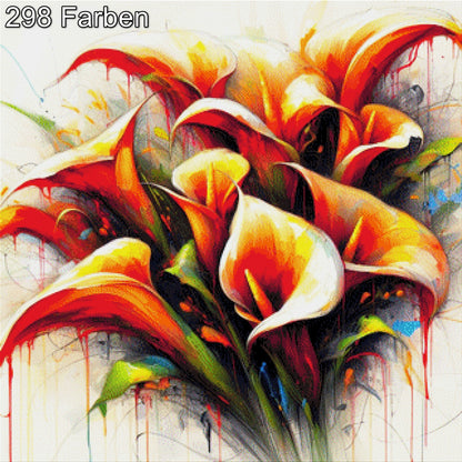 Calla-Flamme - Diamond Painting