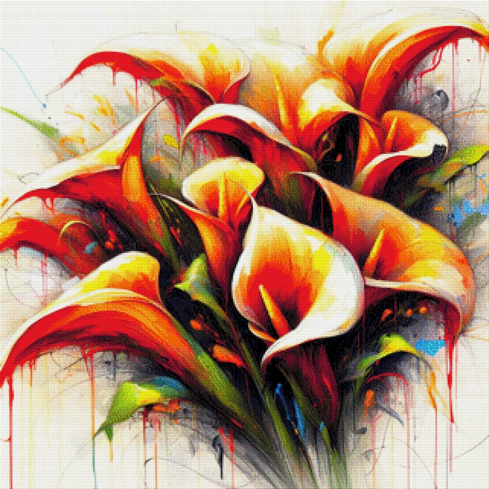 Calla-Flamme - Diamond Painting