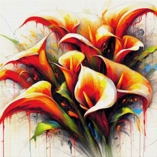 Calla-Flamme - Diamond Painting