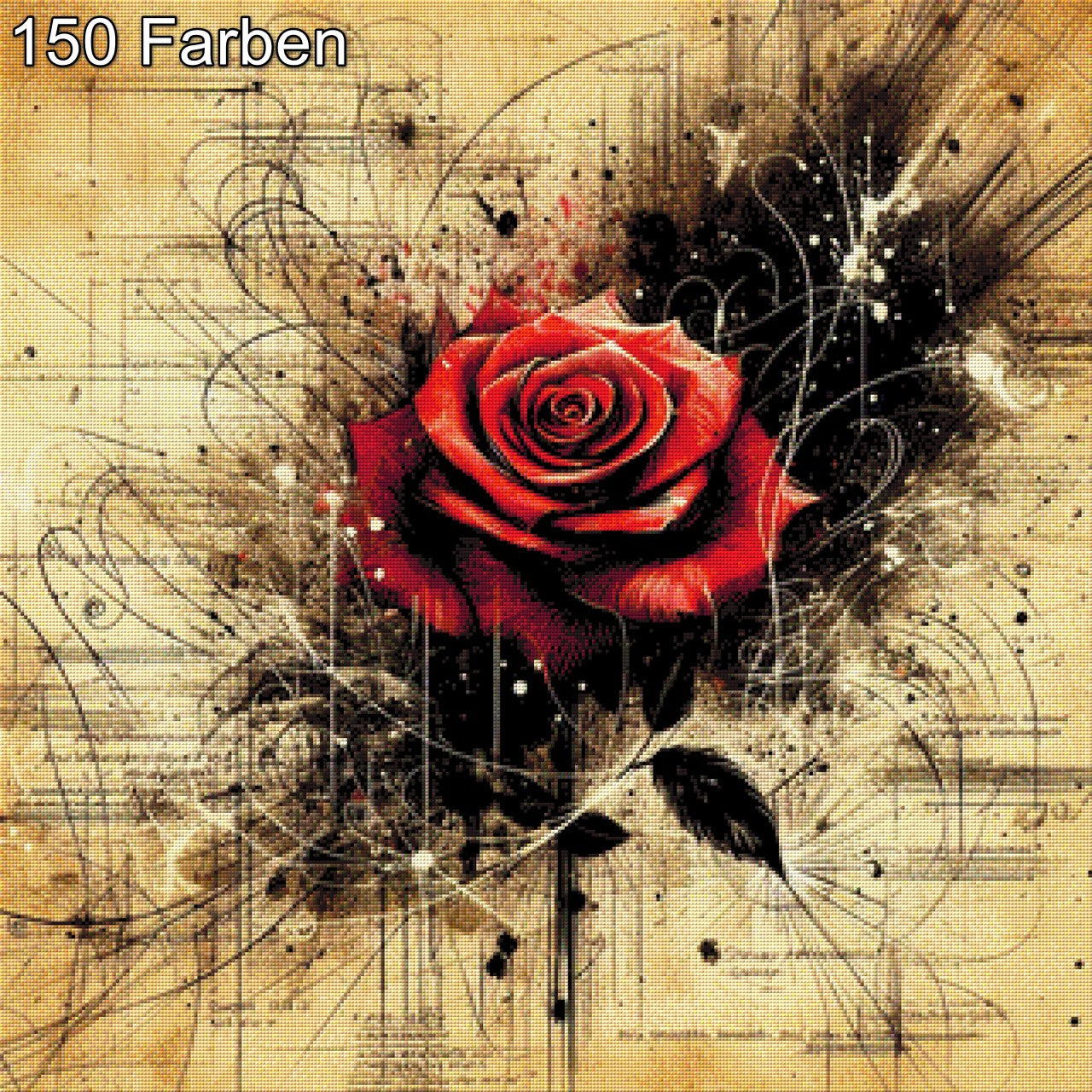 Tintenrose - Diamond Painting