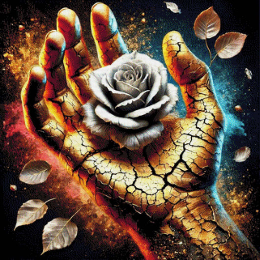 Goldene Geste - Diamond Painting