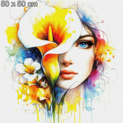 Florafrau - Diamond Painting
