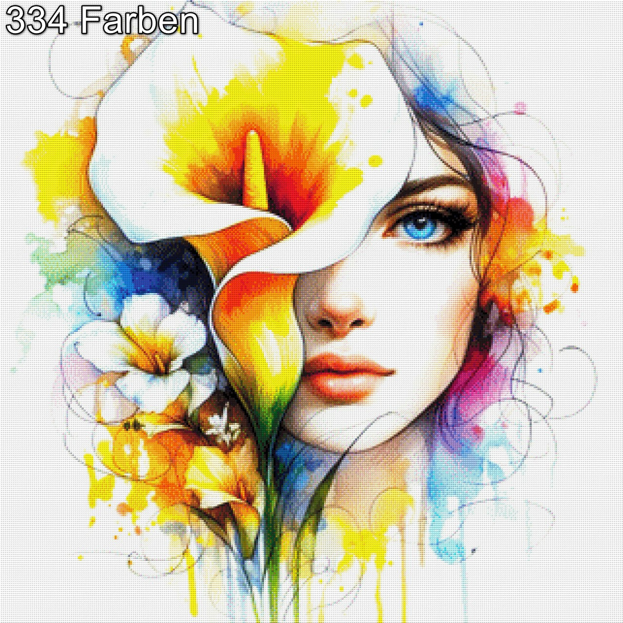 Florafrau - Diamond Painting