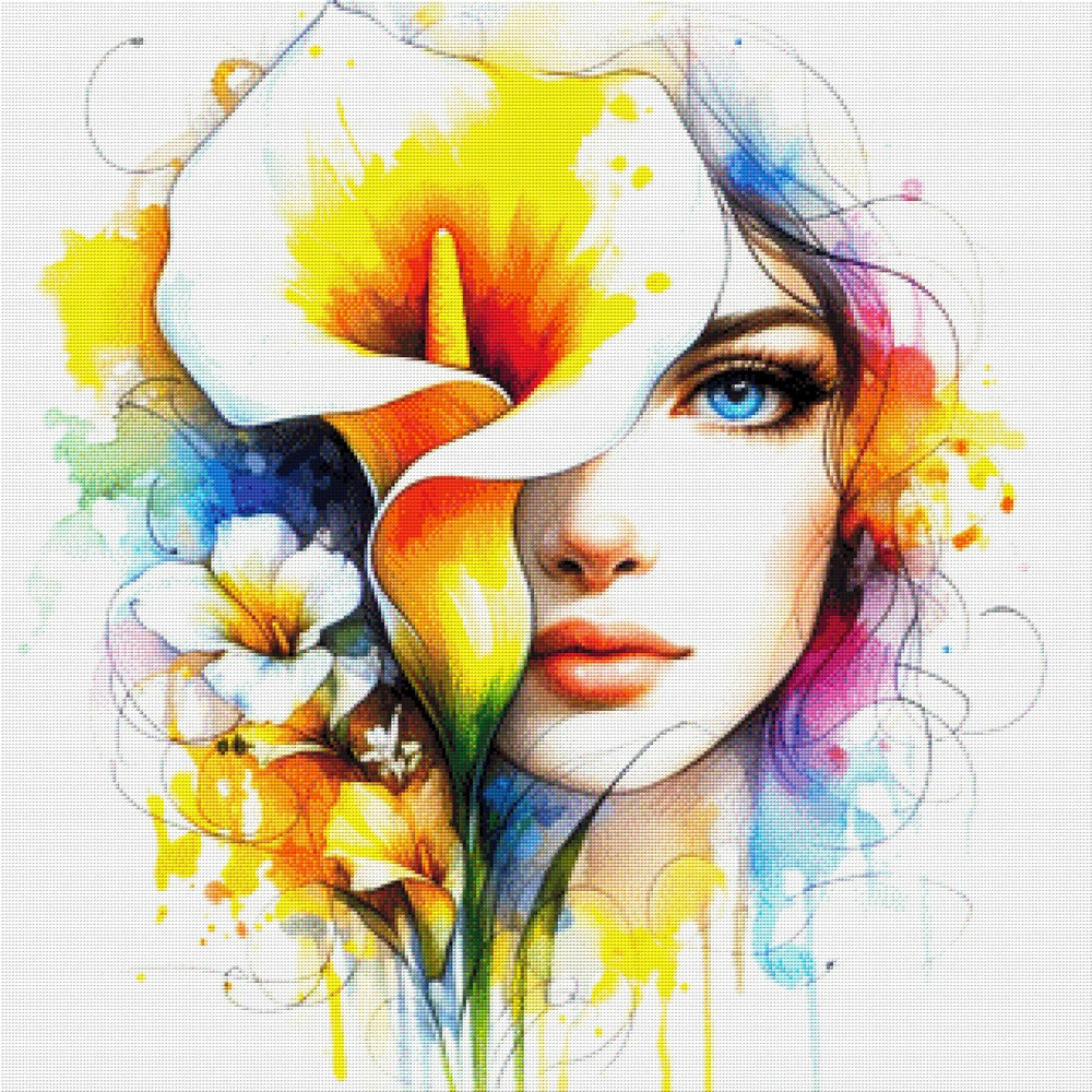 Florafrau - Diamond Painting