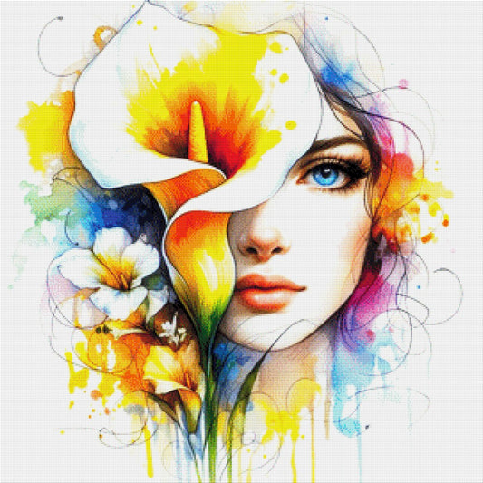 Florafrau - Diamond Painting