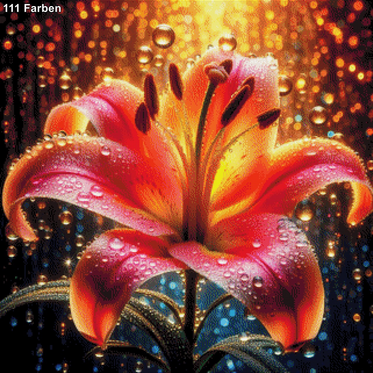 Regenkelch - Diamond Painting