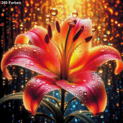 Regenkelch - Diamond Painting