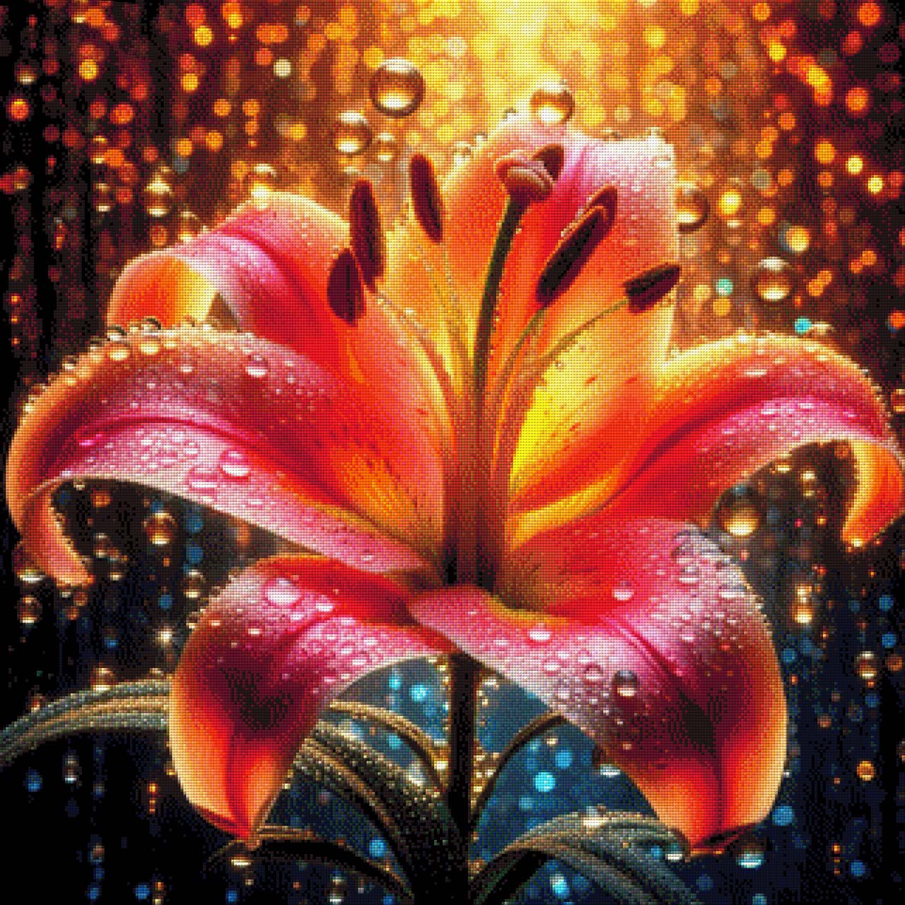 Regenkelch - Diamond Painting