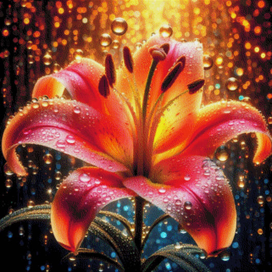Regenkelch - Diamond Painting