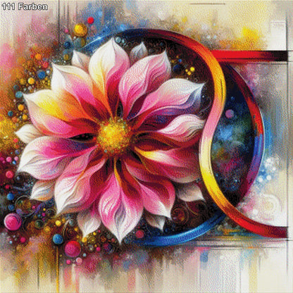 Flower Sign - Diamond Painting
