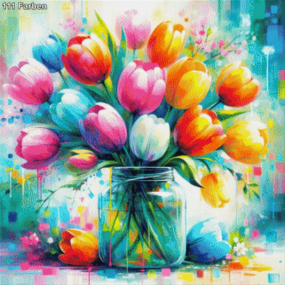 Frühling - Diamond Painting