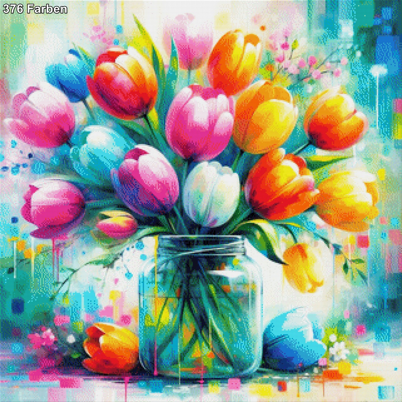 Frühling - Diamond Painting
