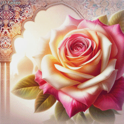 Rose im Orient - Diamond Painting