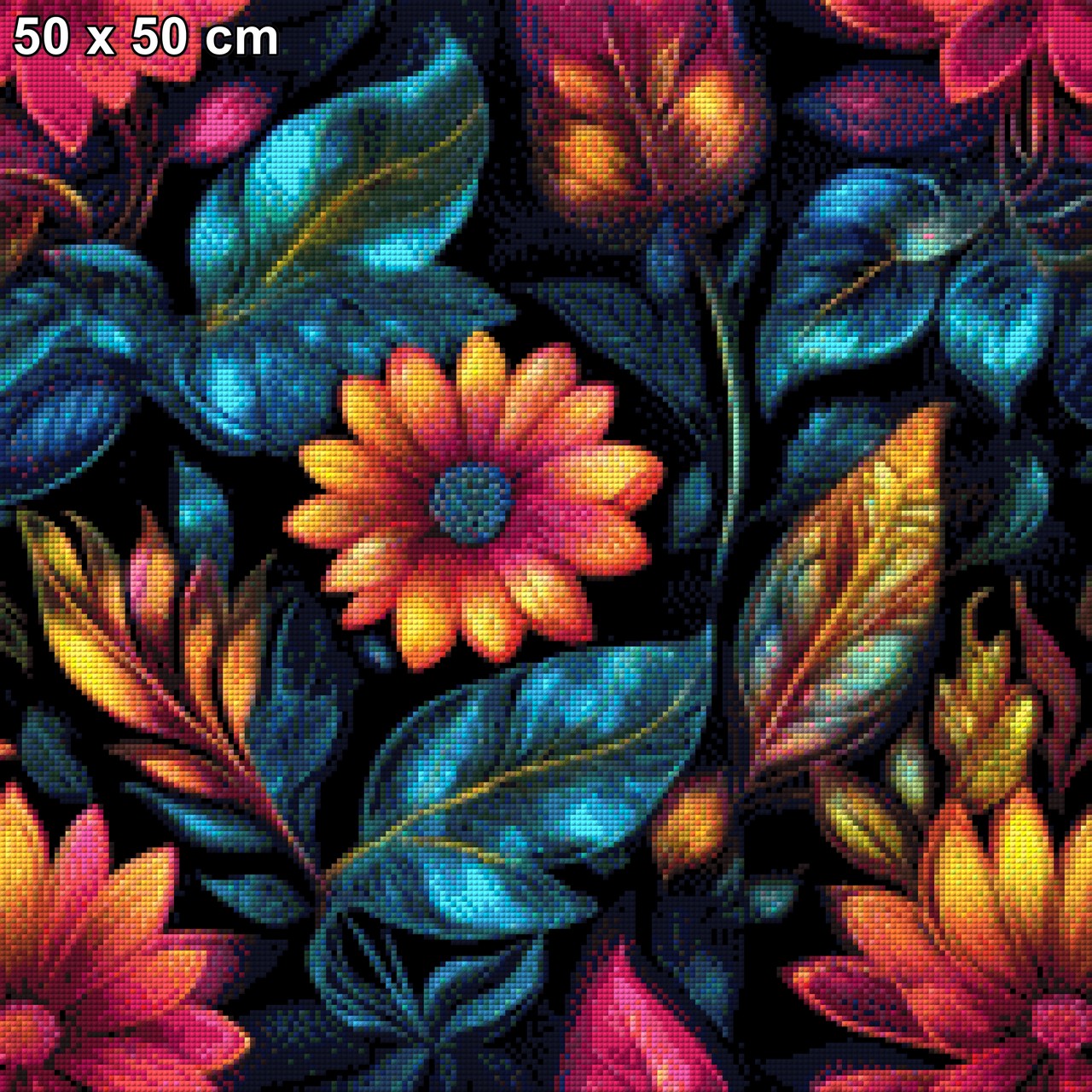 Flower Wall - Diamond Painting