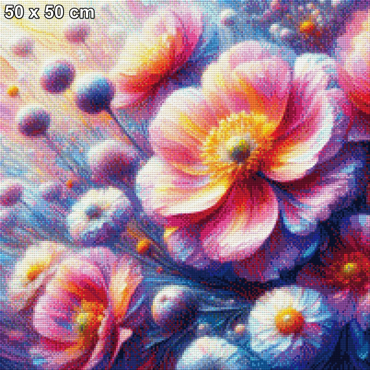 Harmonie in Blüten - Diamond Painting