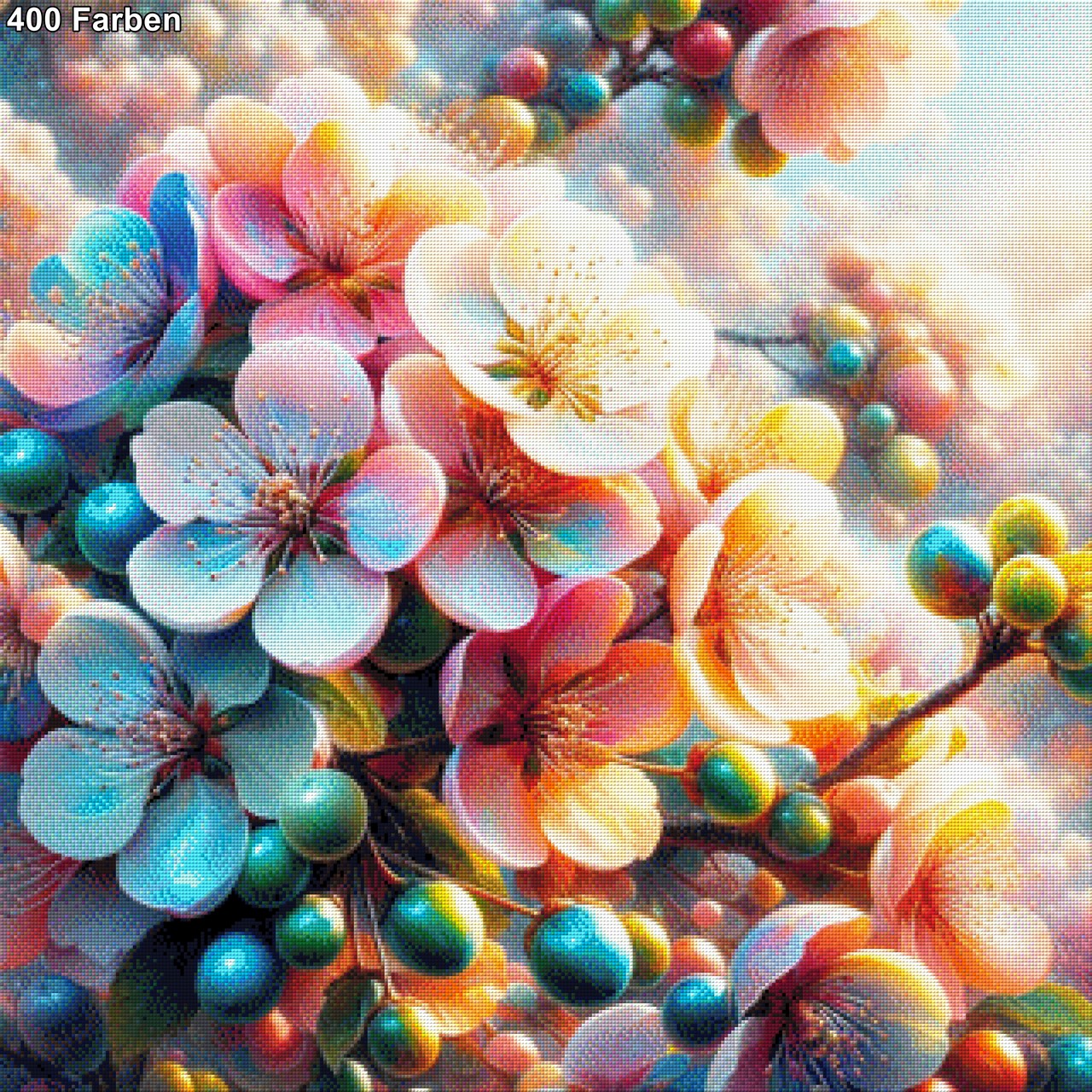 Sommerblüte - Diamond Painting