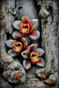 Orchidee Blume im Baum - Diamond Painting