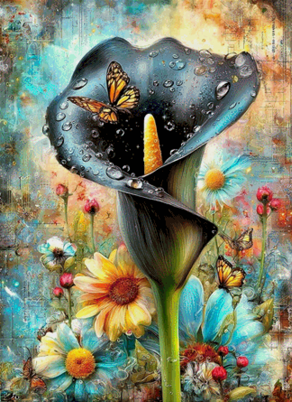 5D Diamond Painting - Calla Fantasia