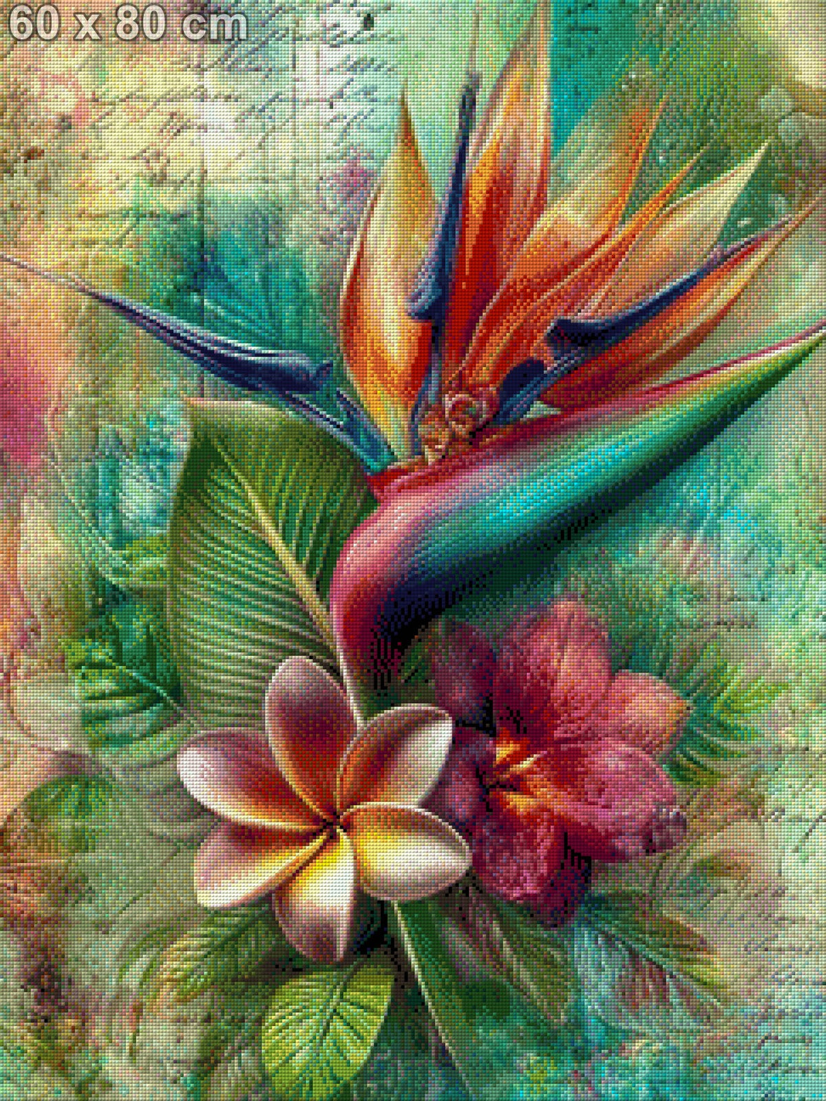 5D Diamond Painting - Paradiesische Harmonie