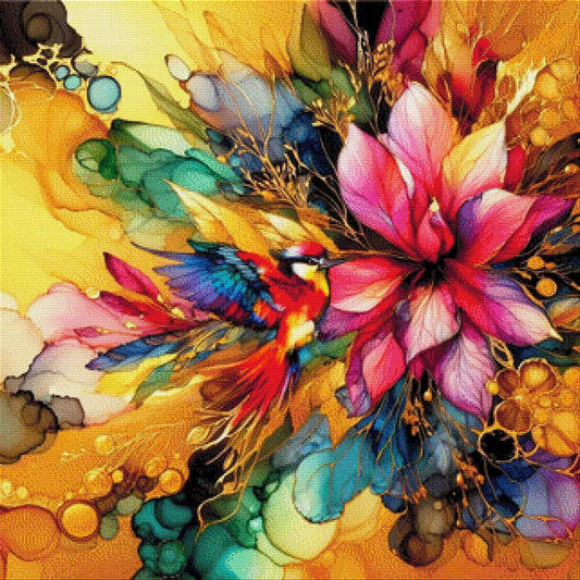 Glasgarten - Diamond Painting