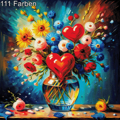 Liebesstrauß - Diamond Painting