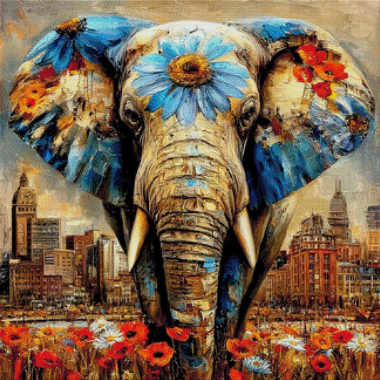 Floraphant - Diamond Painting