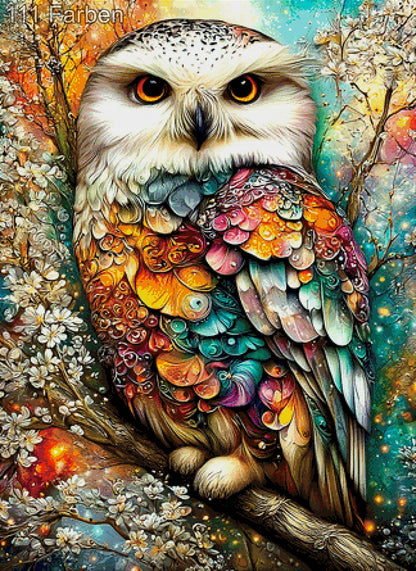 5D Diamond Painting - Kaleidofeder