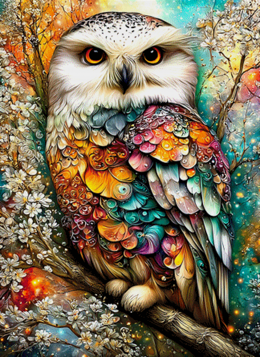 5D Diamond Painting - Kaleidofeder