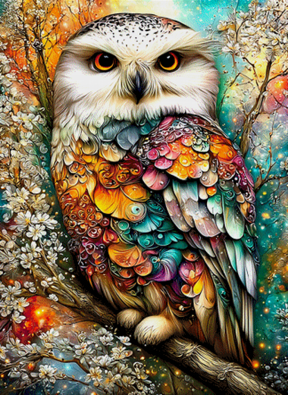 5D Diamond Painting - Kaleidofeder