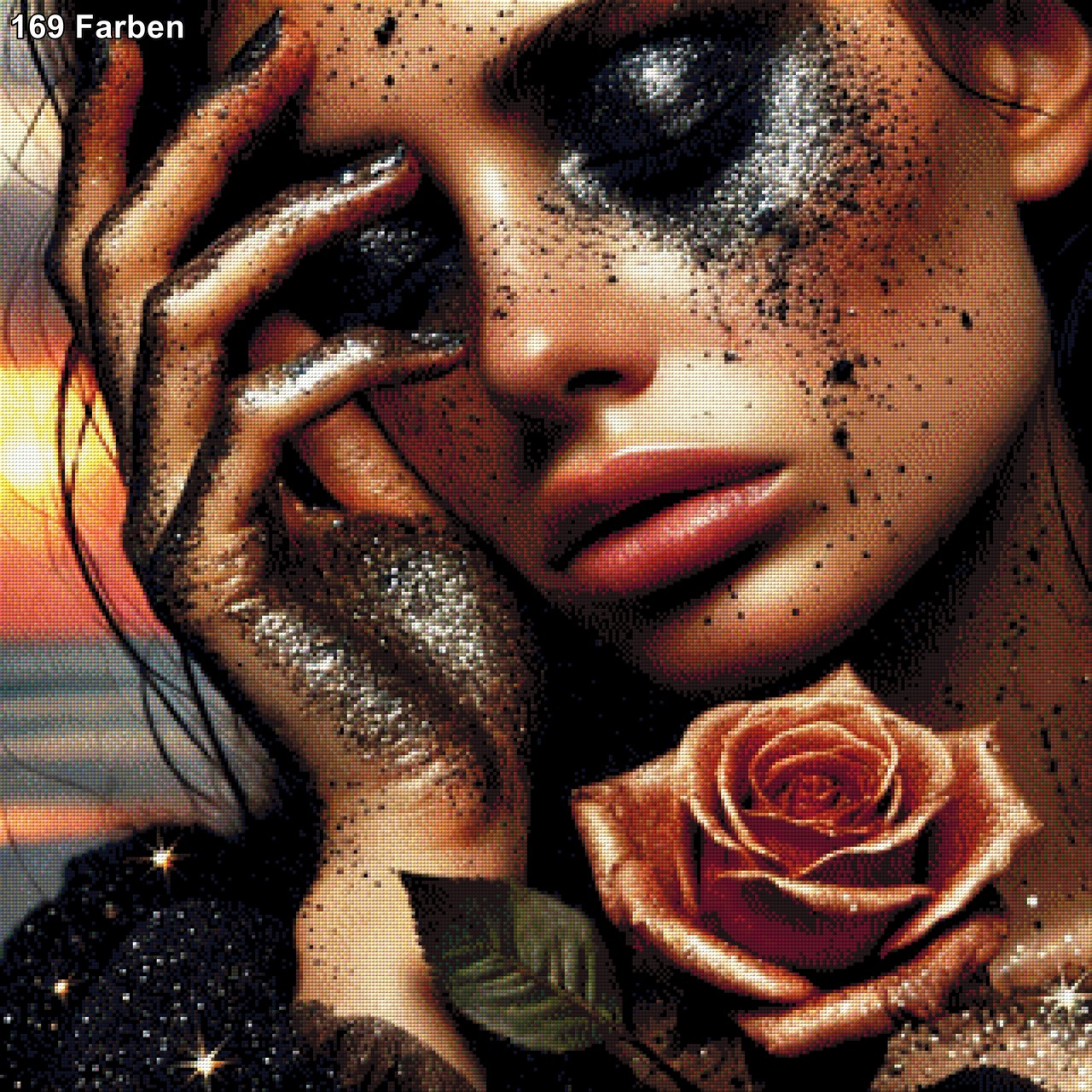 Black Beauty - Diamond Painting