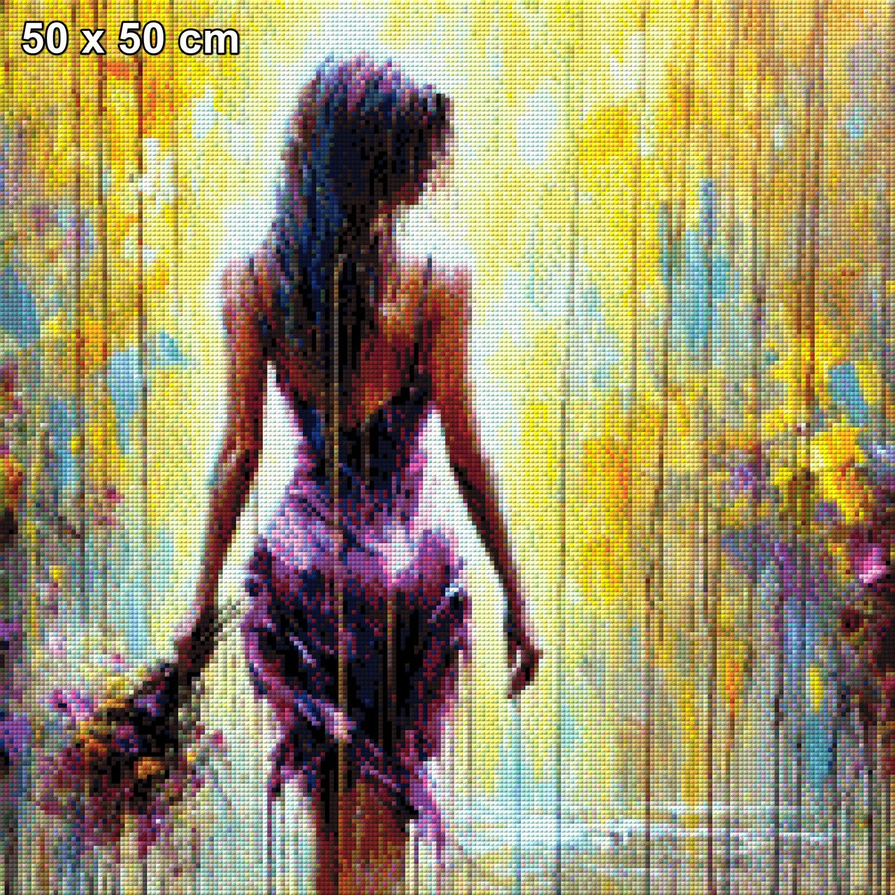 Lady Lila - Diamond Painting