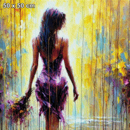 Lady Lila - Diamond Painting