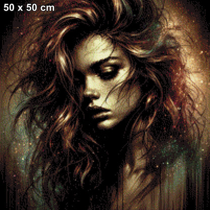 Glitzernde Mara - Diamond Painting