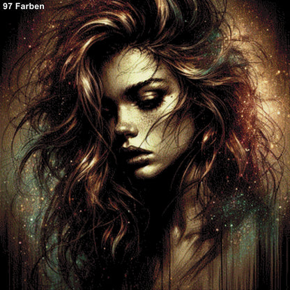 Glitzernde Mara - Diamond Painting
