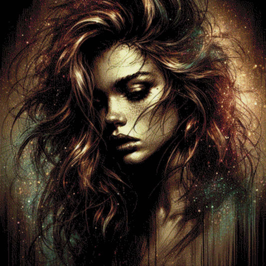 Glitzernde Mara - Diamond Painting