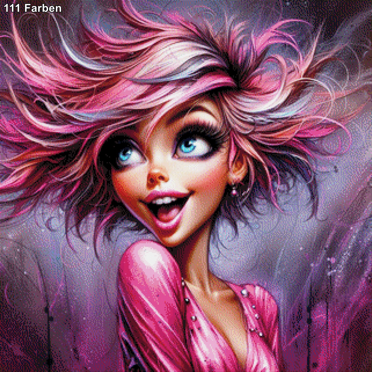 Bianca im Glück - Diamond Painting
