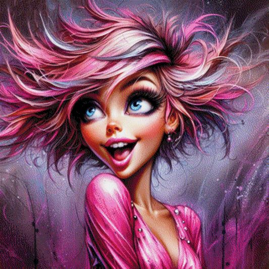 Bianca im Glück - Diamond Painting