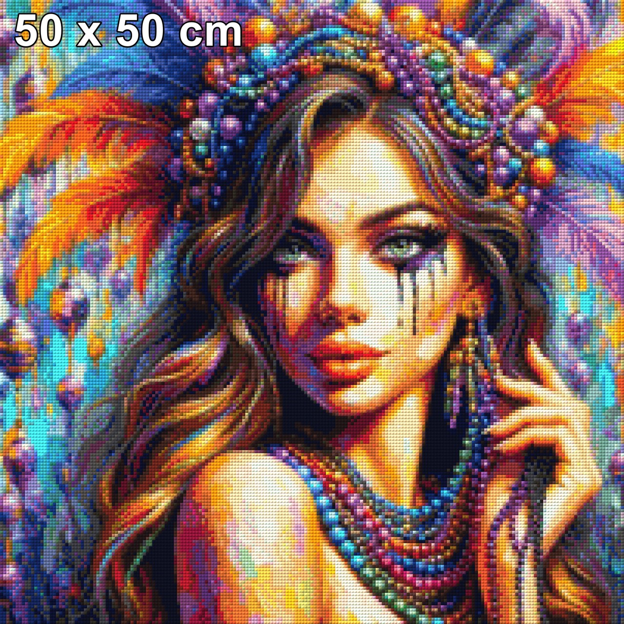 Federschmuck - Diamond Painting