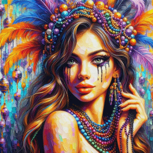 Federschmuck - Diamond Painting