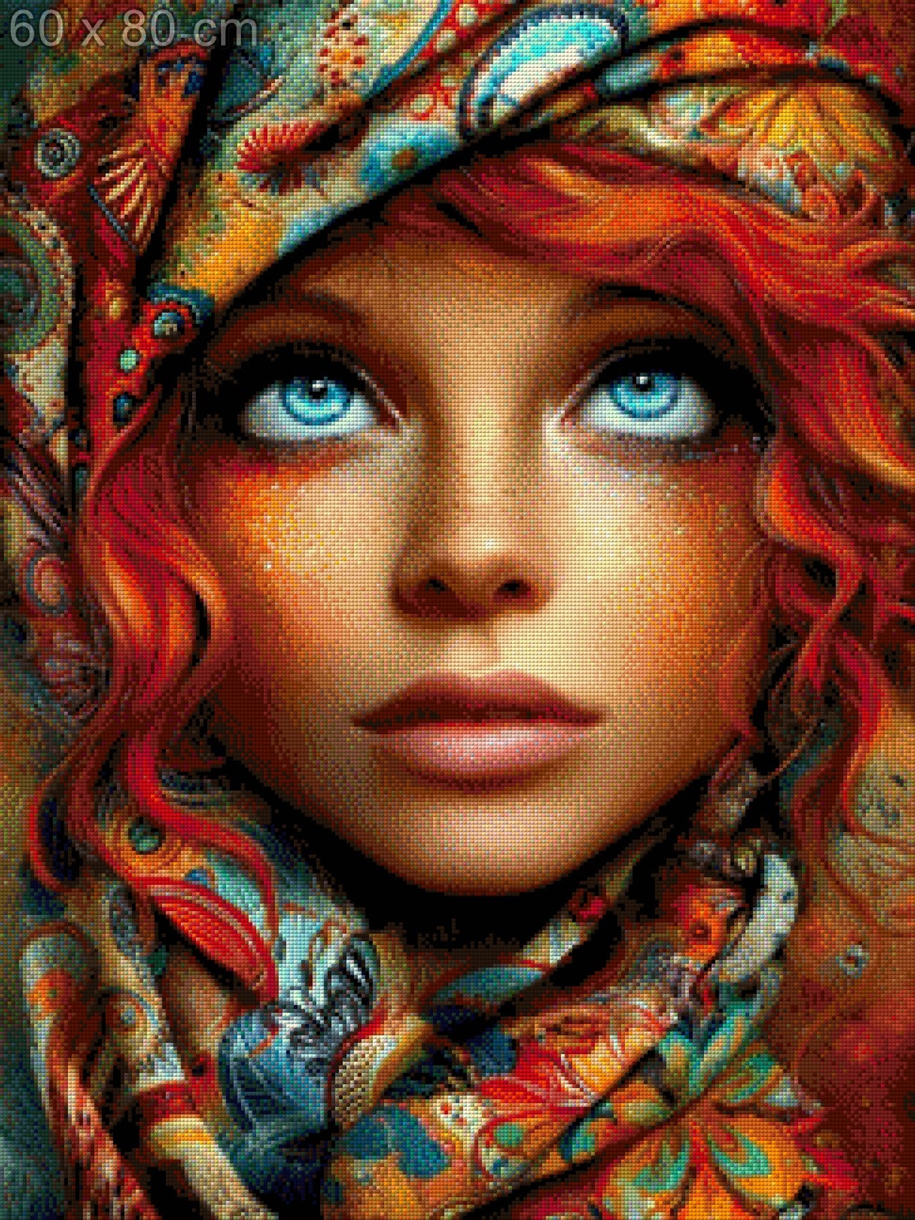 5D Diamond Painting - Rote Zora