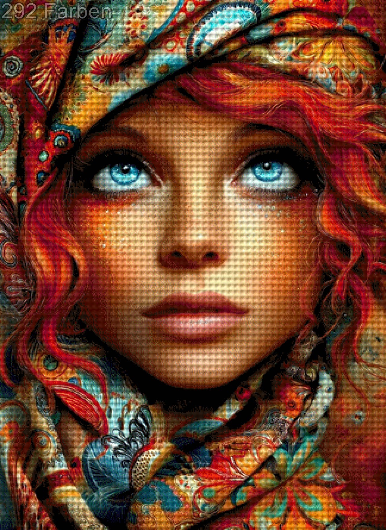 5D Diamond Painting - Rote Zora