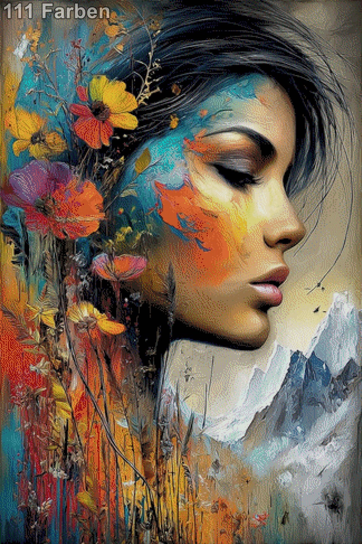 5D Diamond Painting - Farben meiner Seele