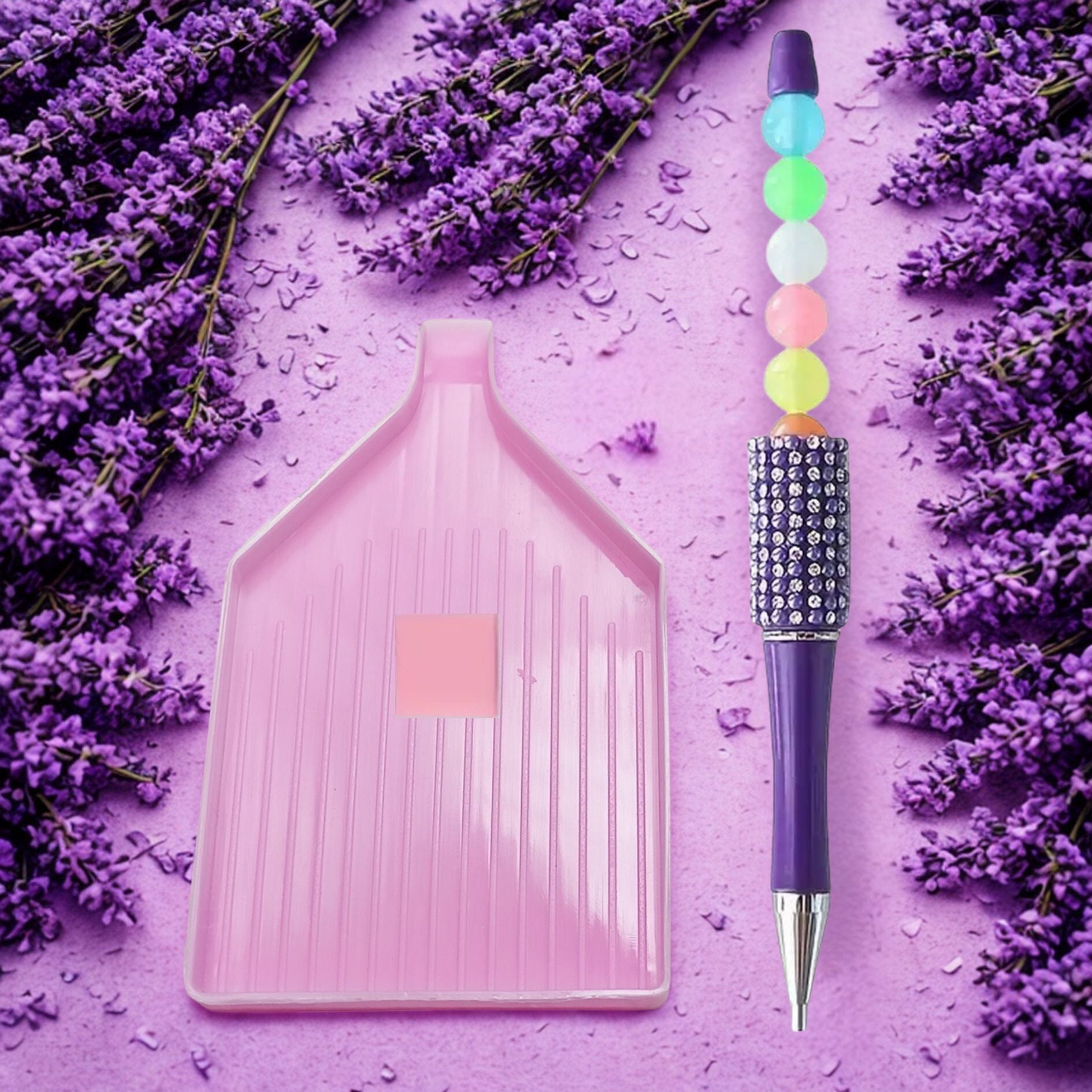 Toolkit für Diamond Painting Lila
